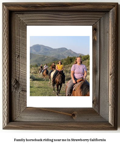 family horseback riding near me in Strawberry, California